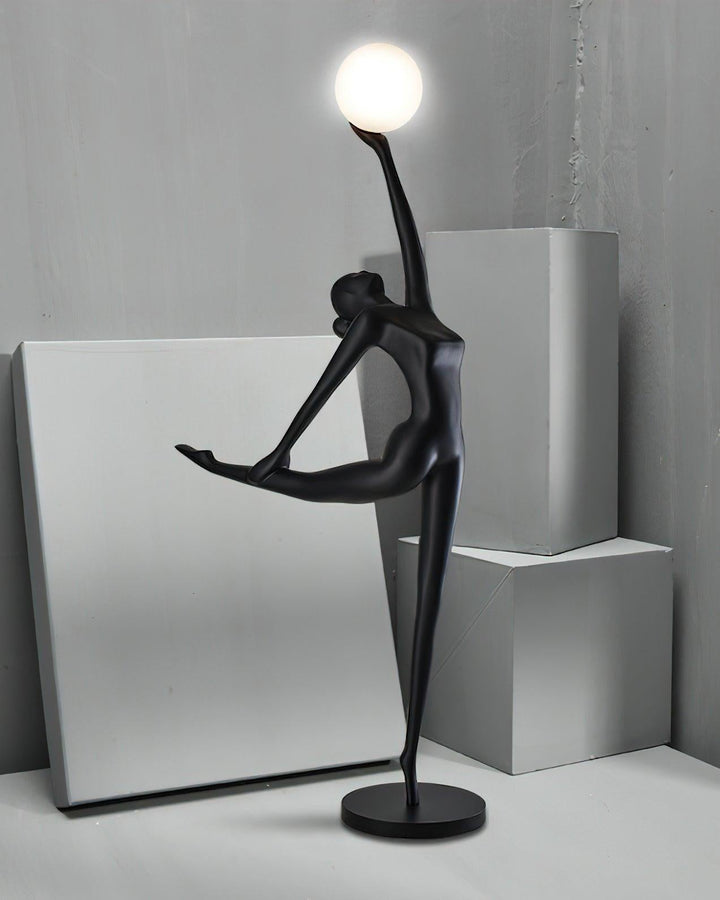 Rhythmic Gymnast Sculpture Floor Lamp - Vakkerlight