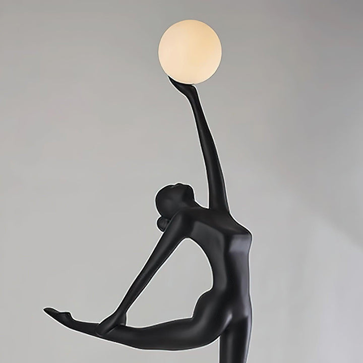 Rhythmic Gymnast Sculpture Floor Lamp - Vakkerlight