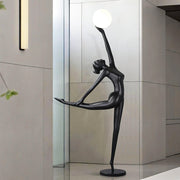 Rhythmic Gymnast Sculpture Floor Lamp