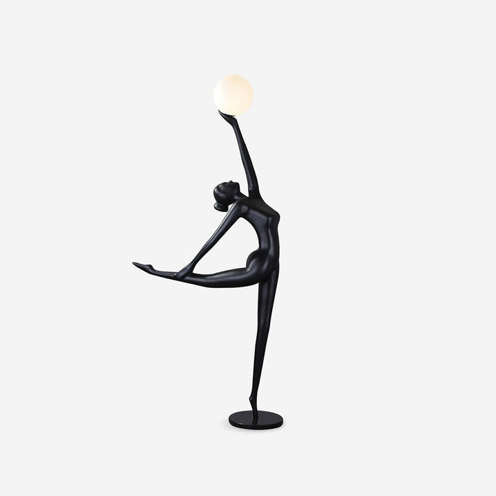 Rhythmic Gymnast Sculpture Floor Lamp - Vakkerlight