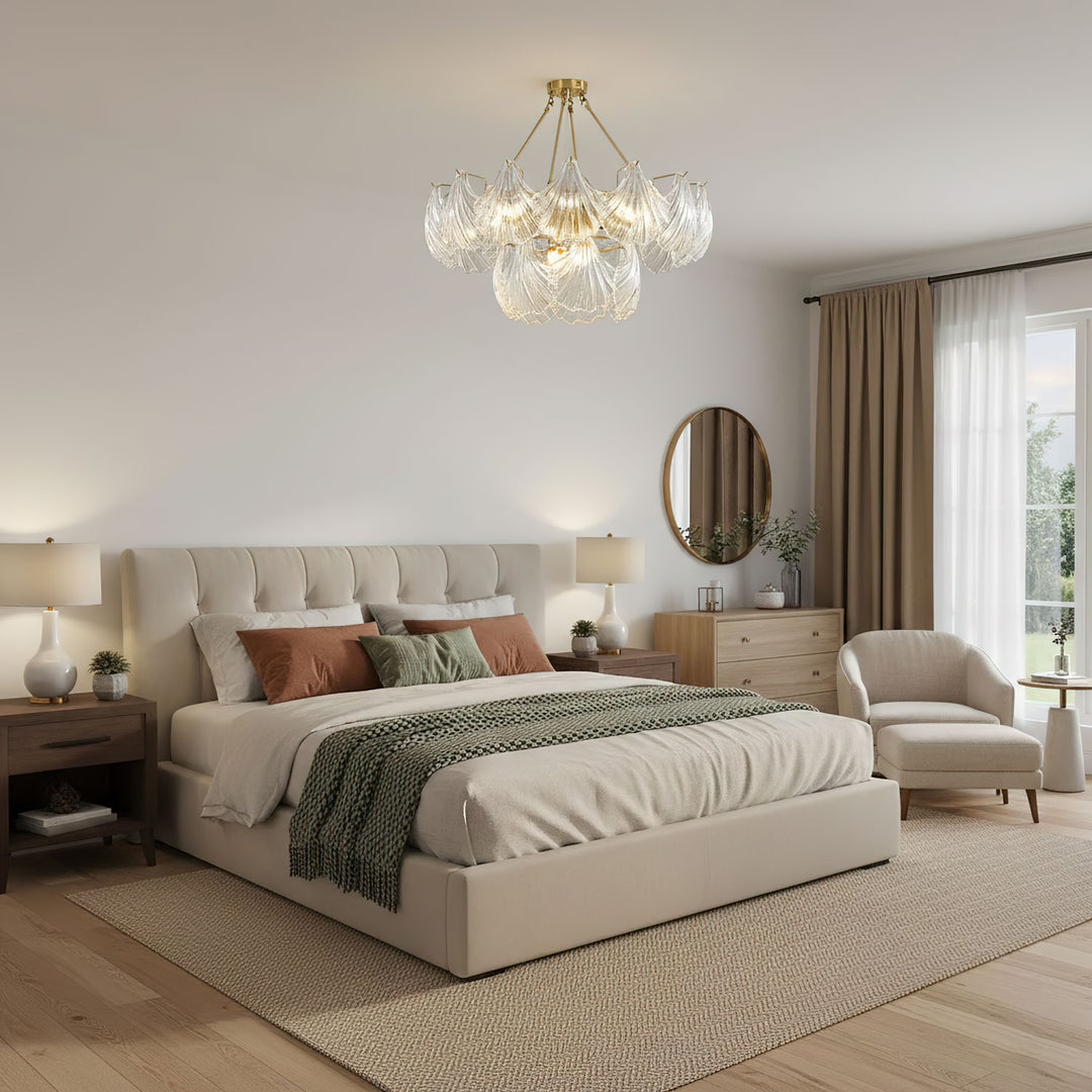 Ribbed Shell Ceiling light - Vakkerlight