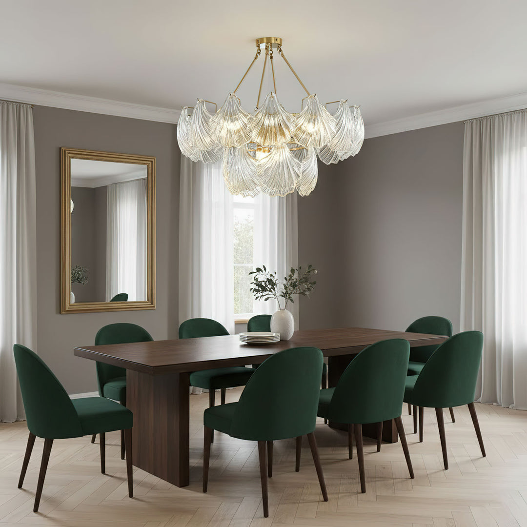 Ribbed Shell Ceiling light - Vakkerlight