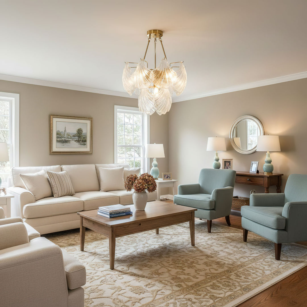 Ribbed Shell Ceiling light - Vakkerlight