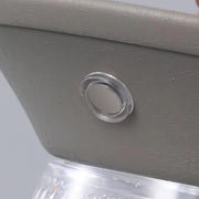 Ribbed Acrylic USB Table Lamp