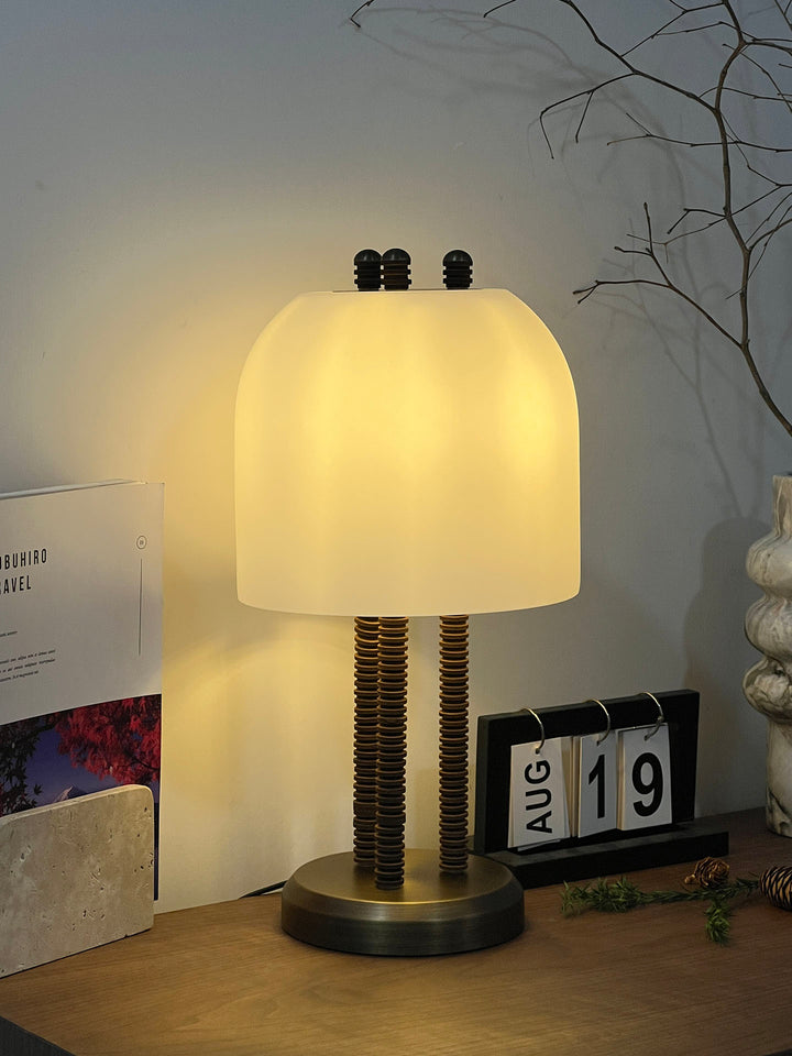 Ribbed Column Table Lamp - Vakkerlight