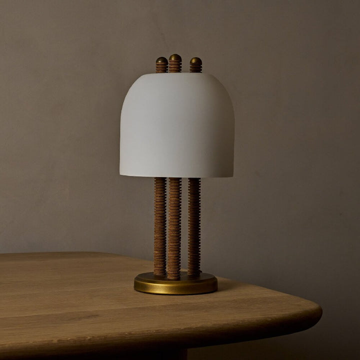 Ribbed Column Table Lamp - Vakkerlight