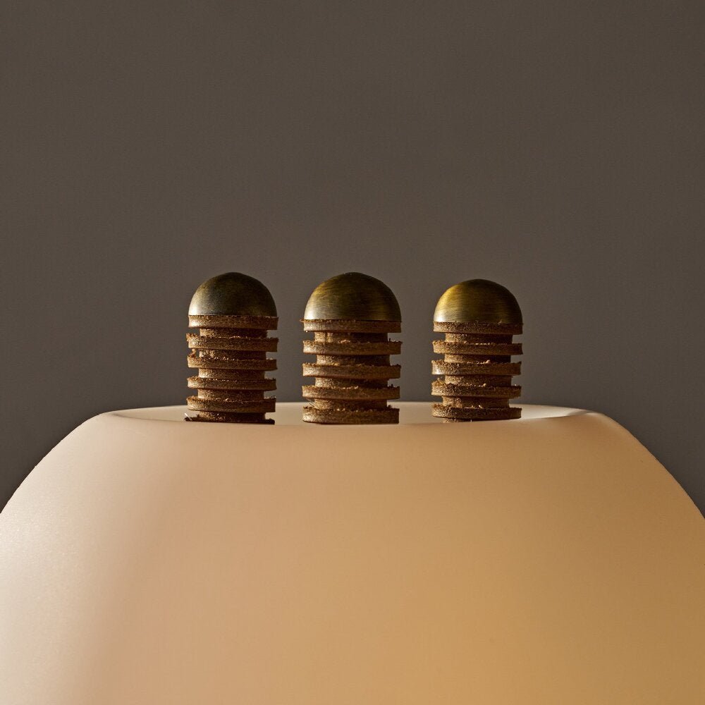 Ribbed Column Table Lamp - Vakkerlight