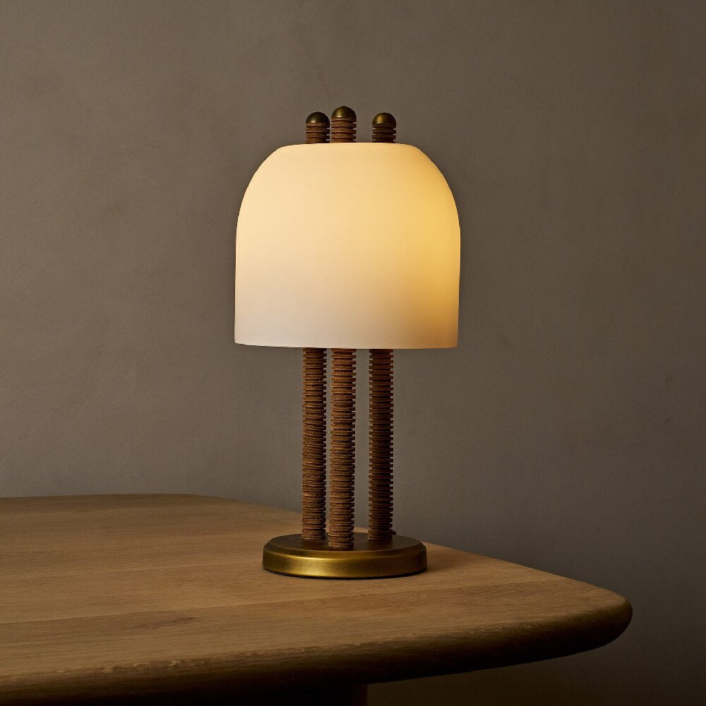 Ribbed Column Table Lamp - Vakkerlight