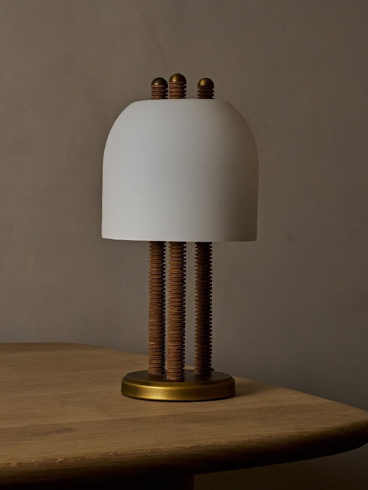Ribbed Column Table Lamp - Vakkerlight