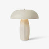 Ribbed Mushroom Table Lamp