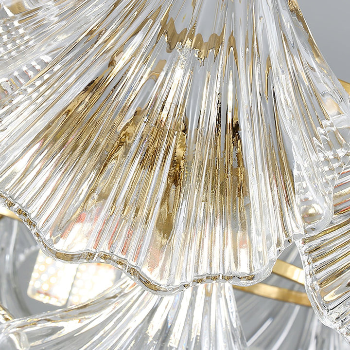 Ribbed Shell Ceiling light - Vakkerlight