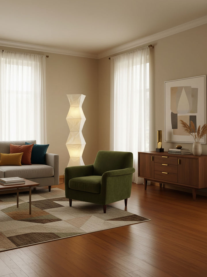 Rice Paper Floor Lamp - Vakkerlight