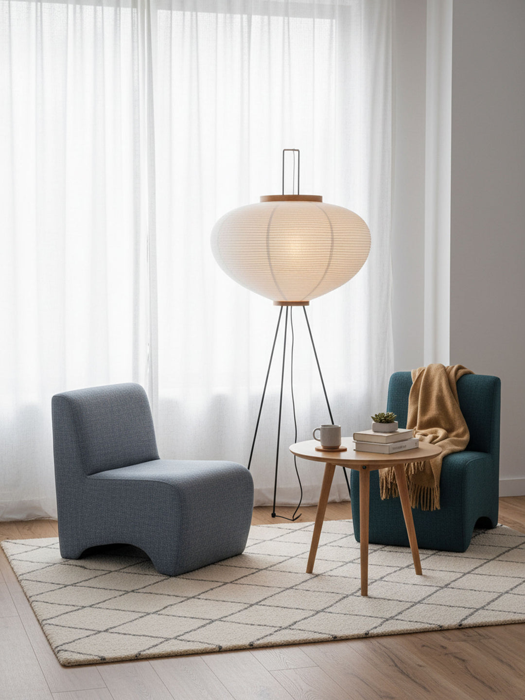 Rice Paper Floor Lamp - Vakkerlight