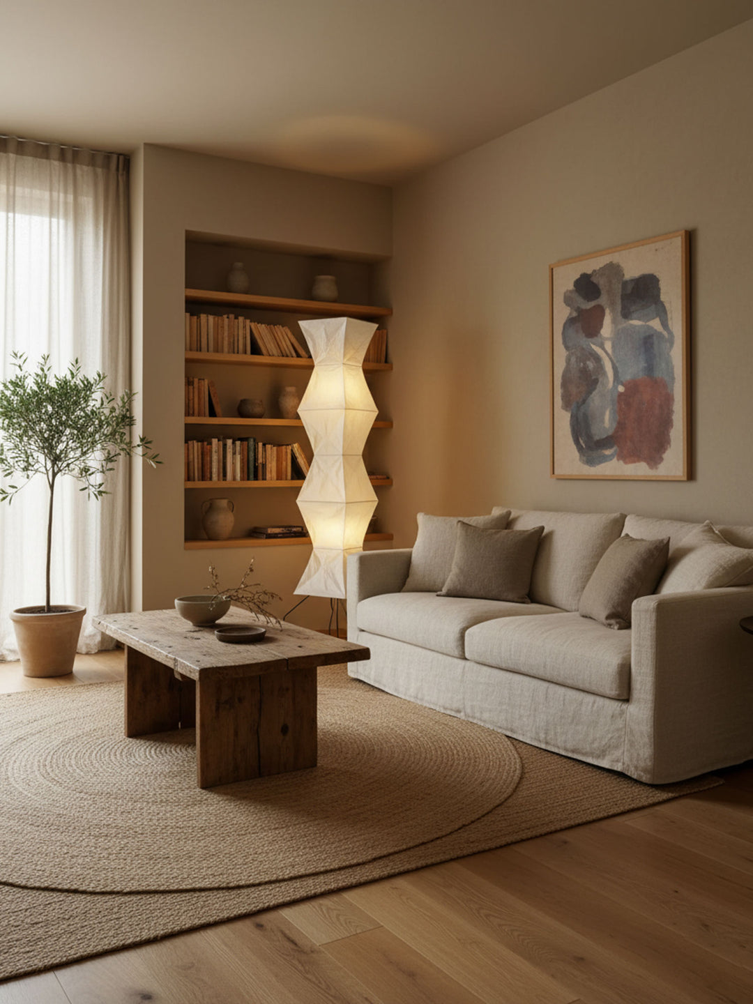 Rice Paper Floor Lamp - Vakkerlight
