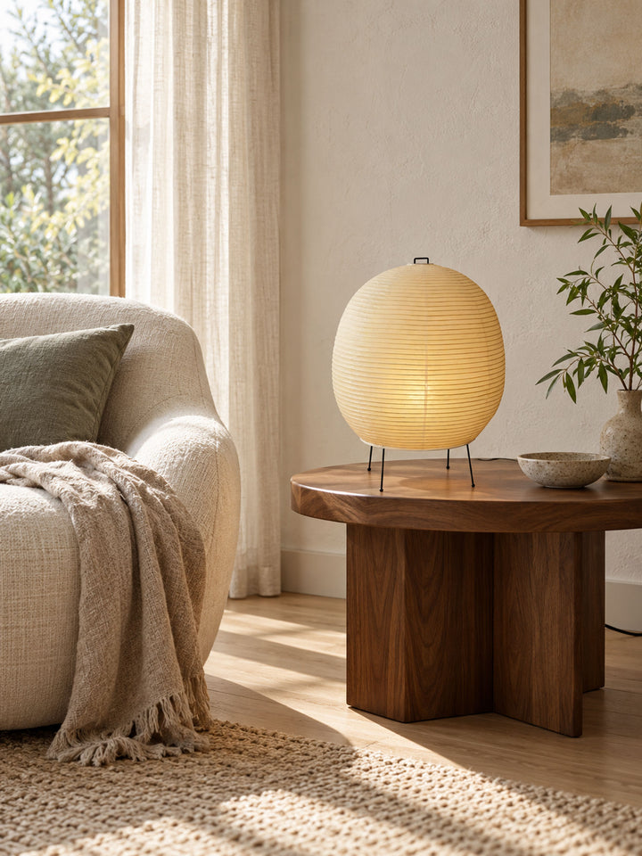 Rice Paper Lantern Table Lamp
