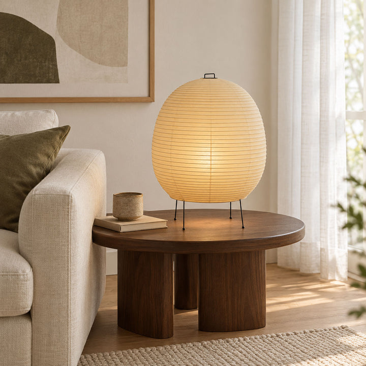 Rice Paper Lantern Table Lamp