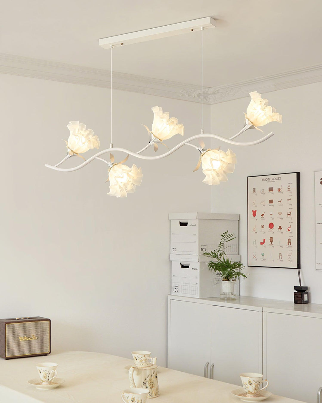 Ricko Simi Chandelier - Vakkerlight