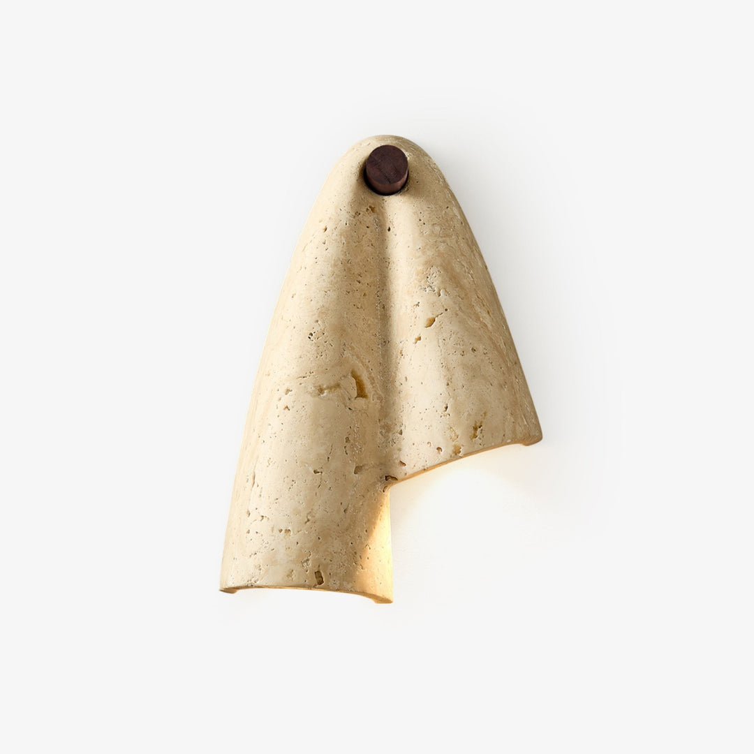 Velo Draped Stone Sconce - Vakkerlight