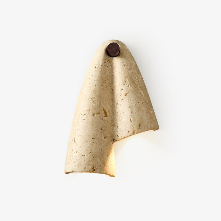 Velo Draped Stone Sconce - Vakkerlight