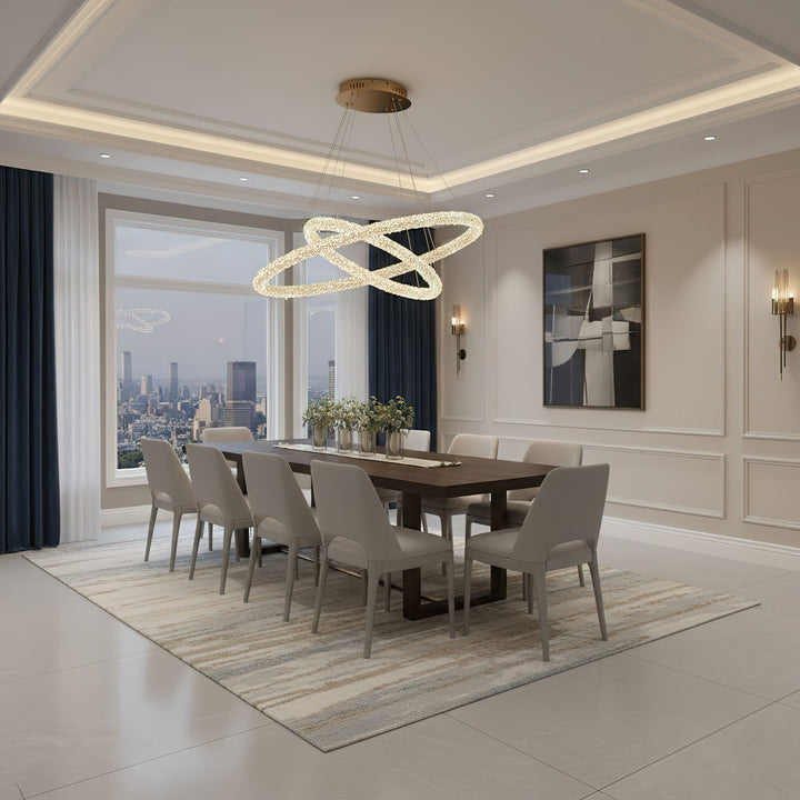 Ring Crystal Chandeliers - Vakkerlight