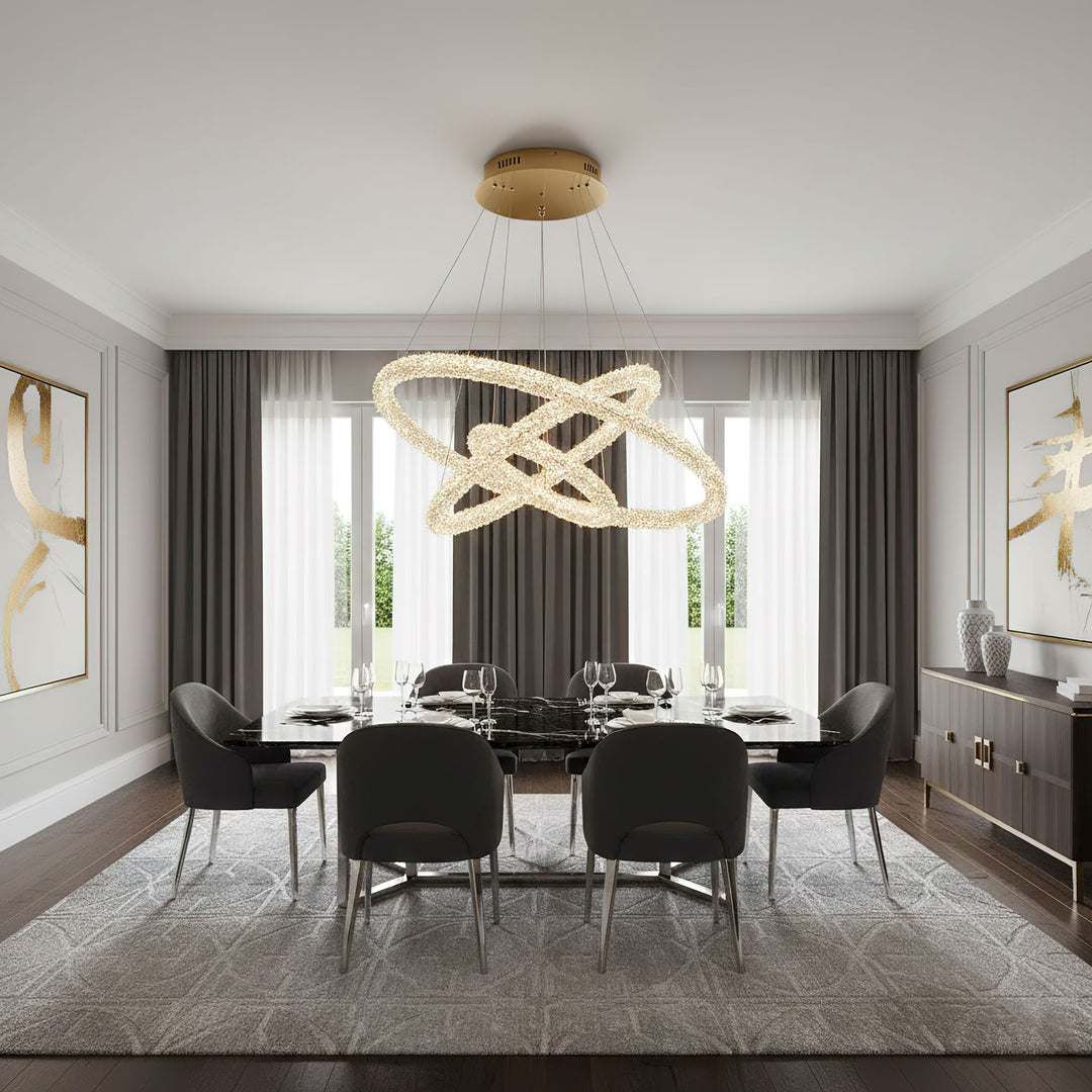 Ring Crystal Chandeliers - Vakkerlight