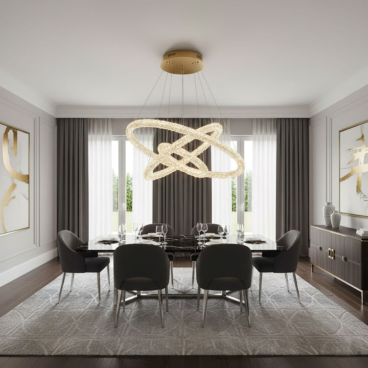 Ring Crystal Chandeliers - Vakkerlight