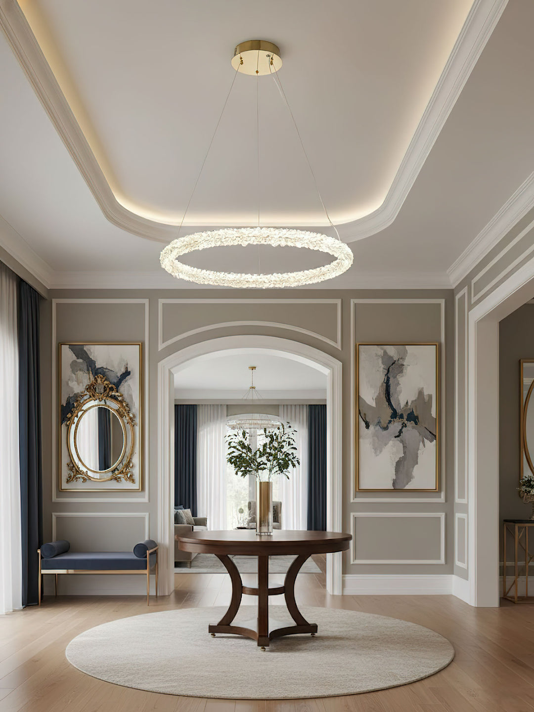 Ring Crystal Chandeliers - Vakkerlight