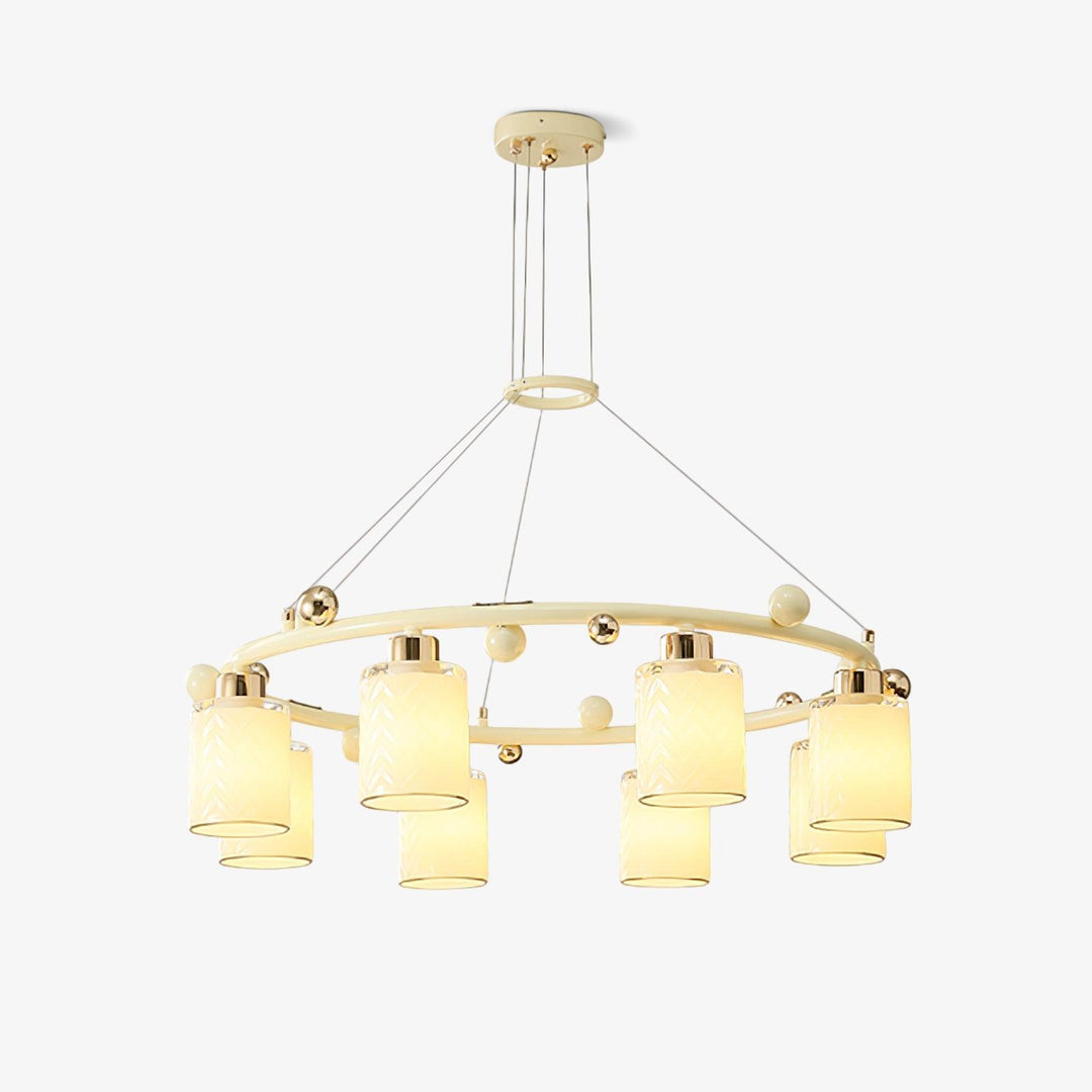 Ring Glass Cup Chandelier - Vakkerlight