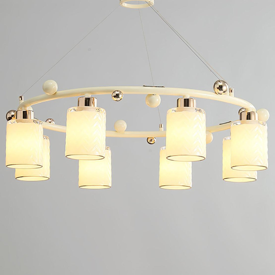 Ring Glass Cup Chandelier - Vakkerlight