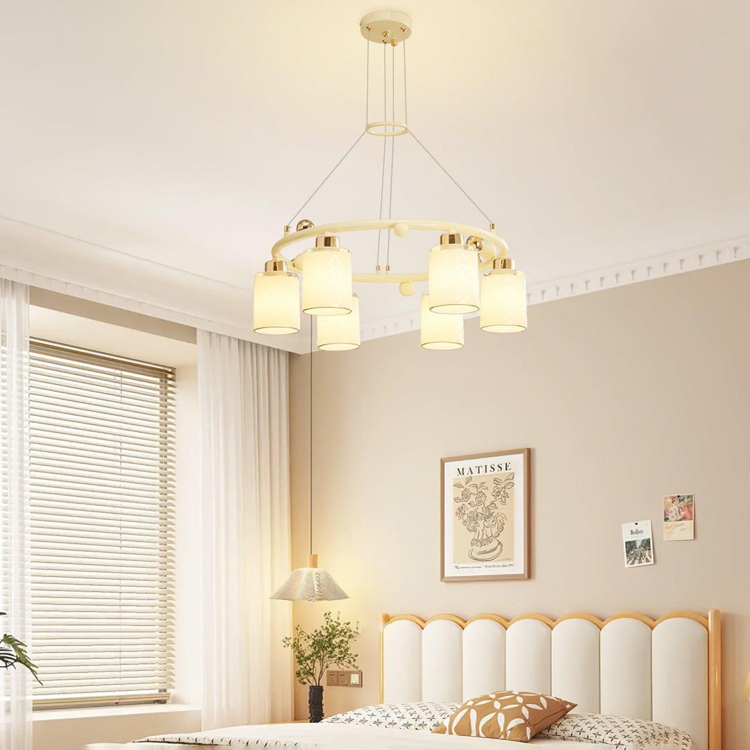 Ring Glass Cup Chandelier - Vakkerlight