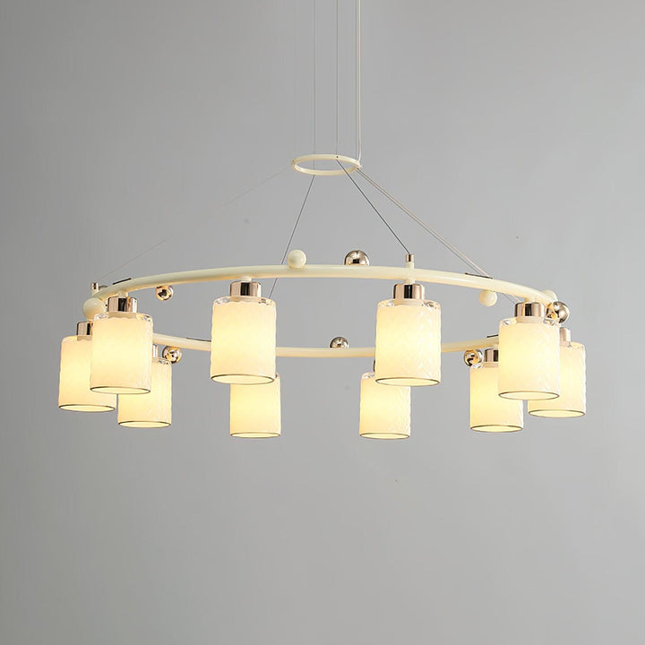 Ring Glass Cup Chandelier - Vakkerlight