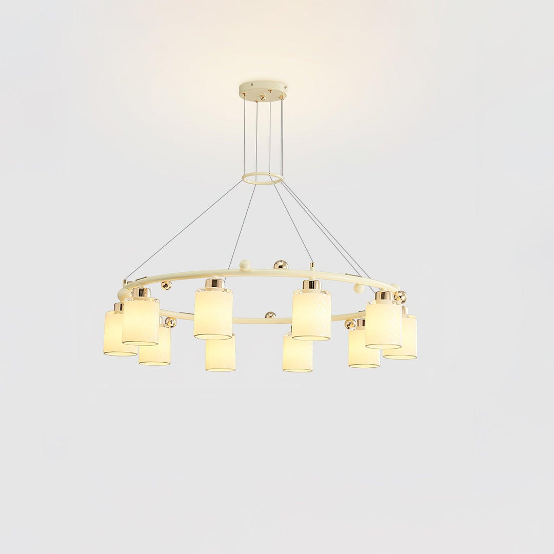 Ring Glass Cup Chandelier - Vakkerlight