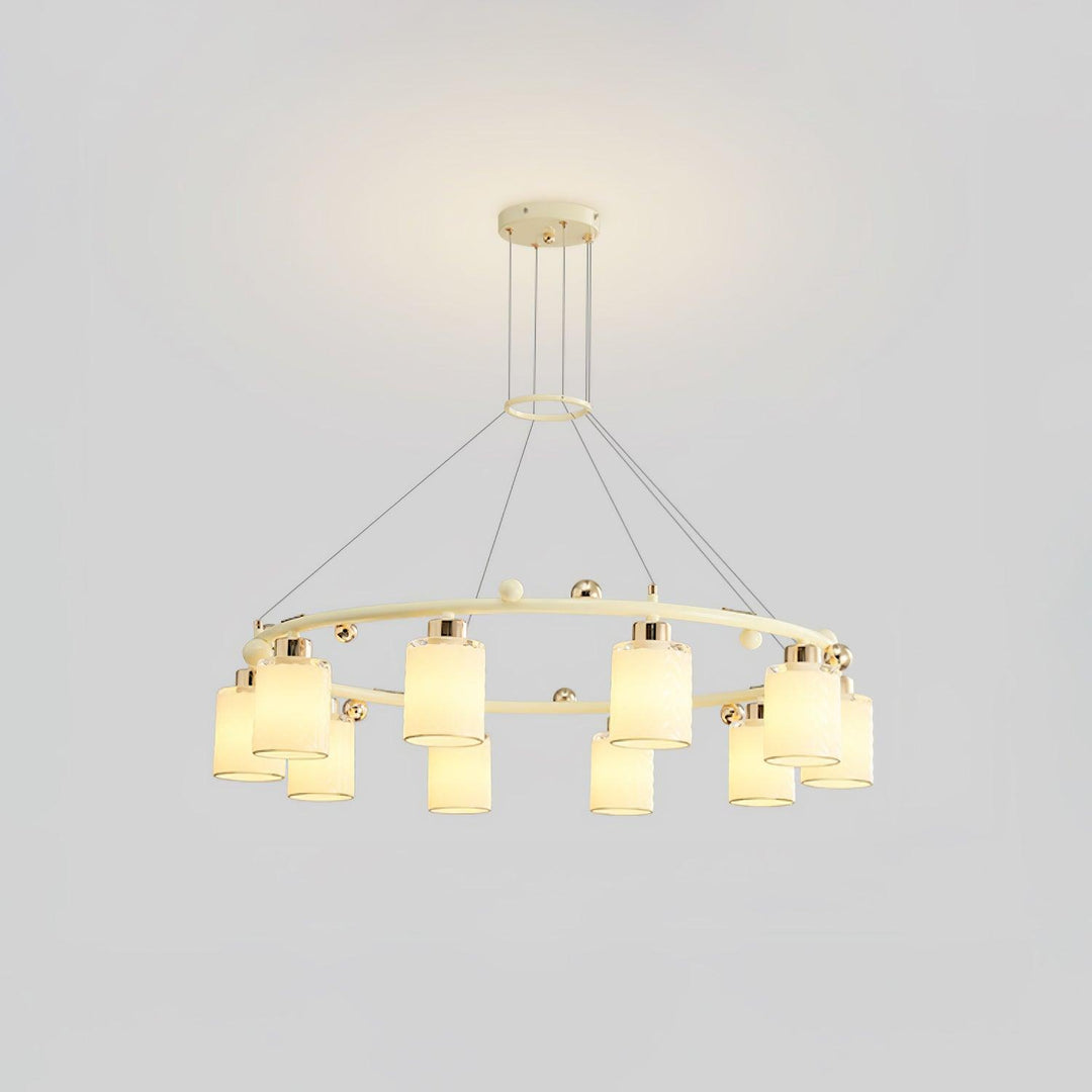 Ring Glass Cup Chandelier - Vakkerlight