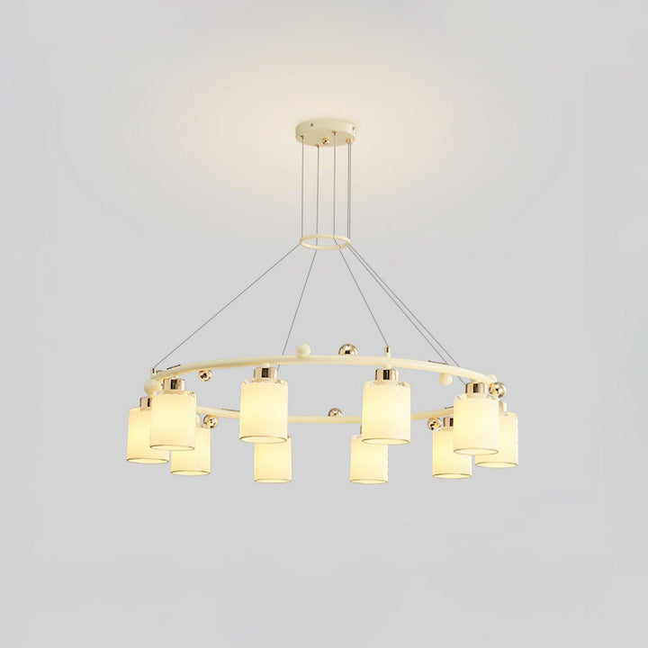 Ring Glass Cup Chandelier - Vakkerlight