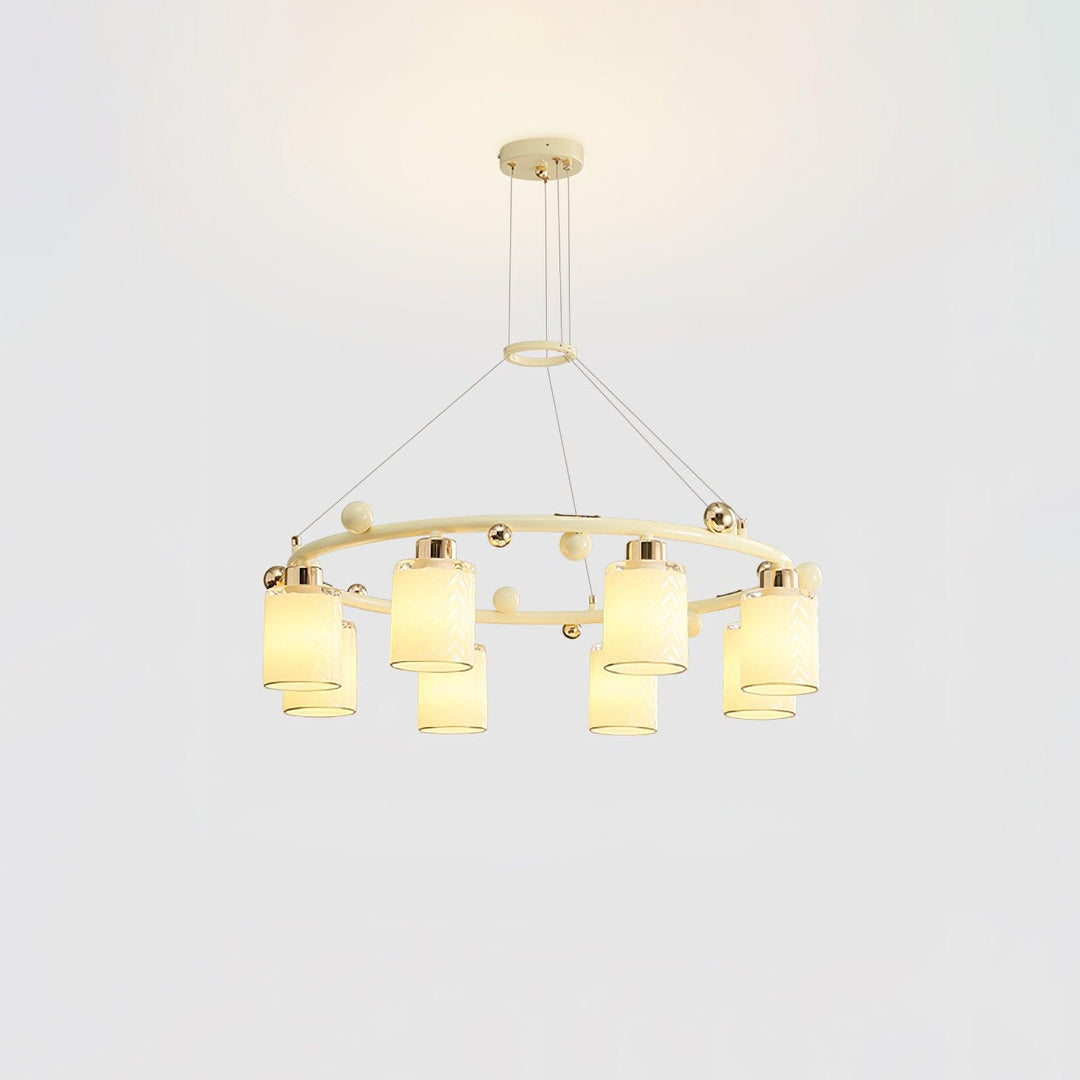 Ring Glass Cup Chandelier - Vakkerlight