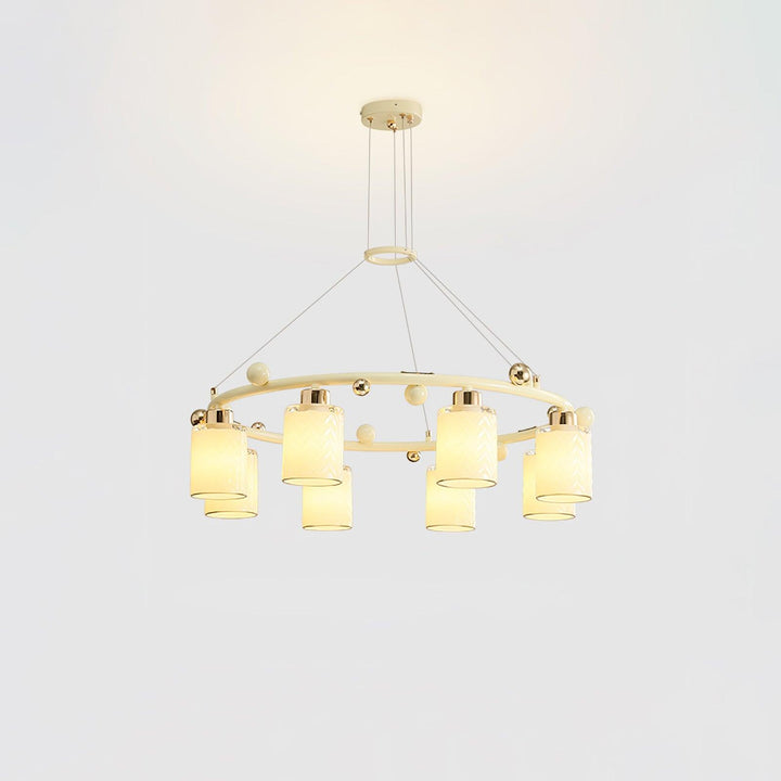 Ring Glass Cup Chandelier - Vakkerlight