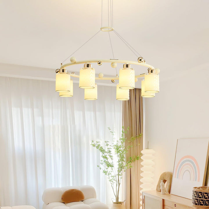 Ring Glass Cup Chandelier - Vakkerlight