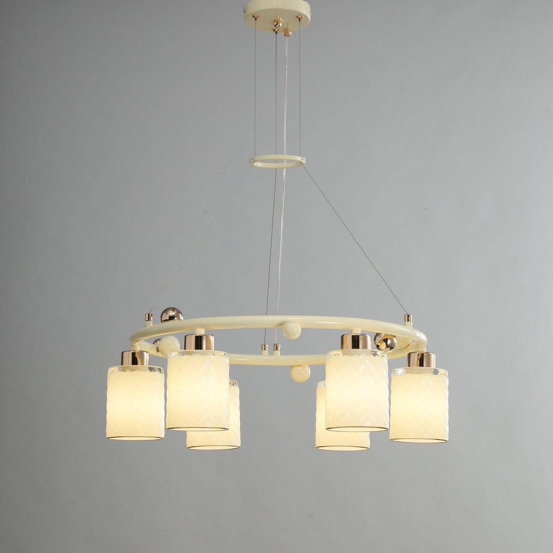 Ring Glass Cup Chandelier - Vakkerlight