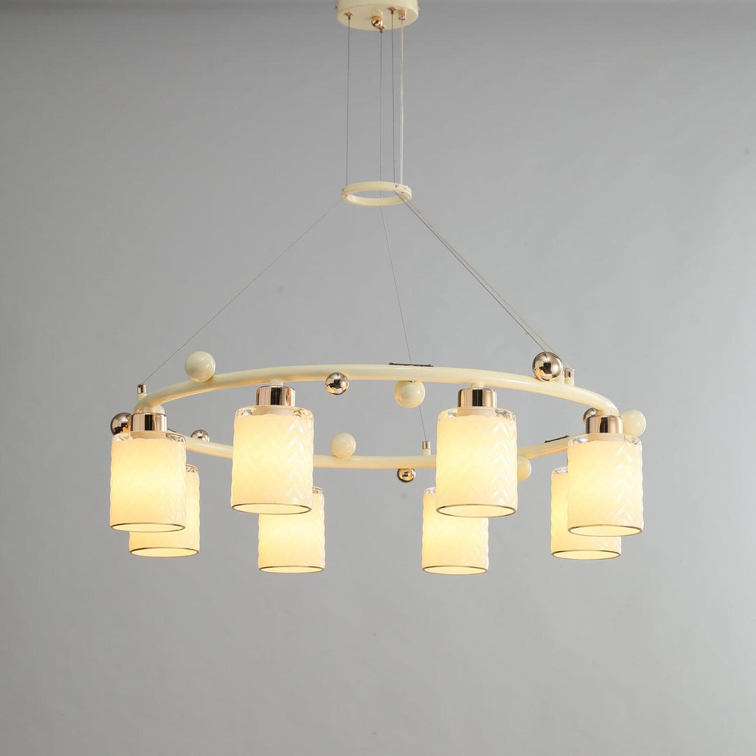 Ring Glass Cup Chandelier - Vakkerlight