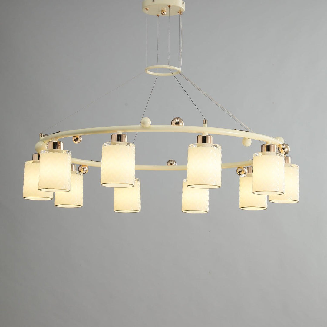 Ring Glass Cup Chandelier - Vakkerlight