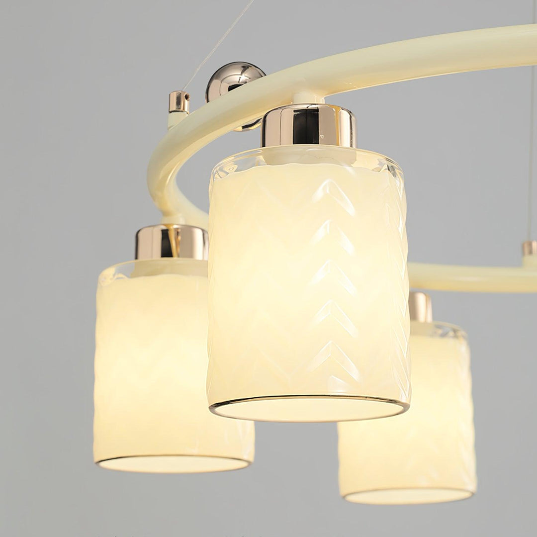 Ring Glass Cup Chandelier - Vakkerlight