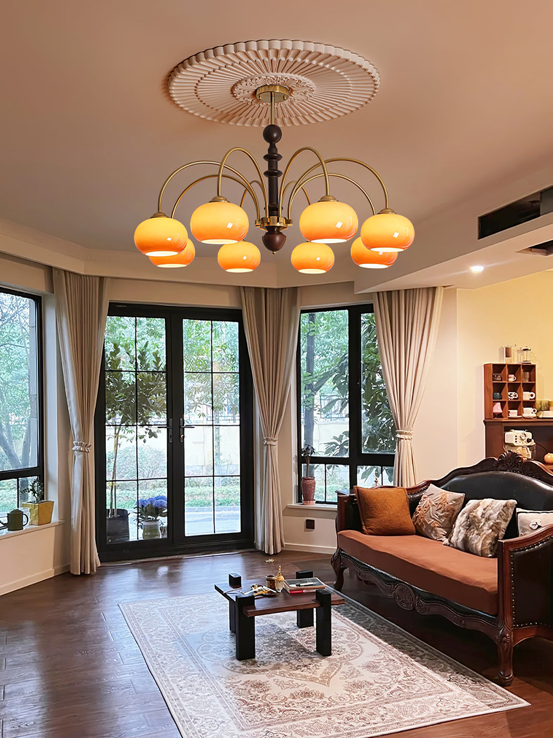 Ripe Persimmon Chandelier - Vakkerlight