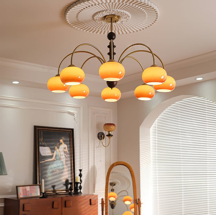 Ripe Persimmon Chandelier - Vakkerlight