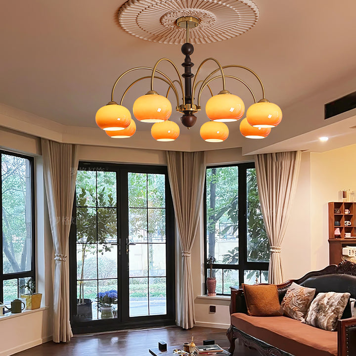 Ripe Persimmon Chandelier - Vakkerlight