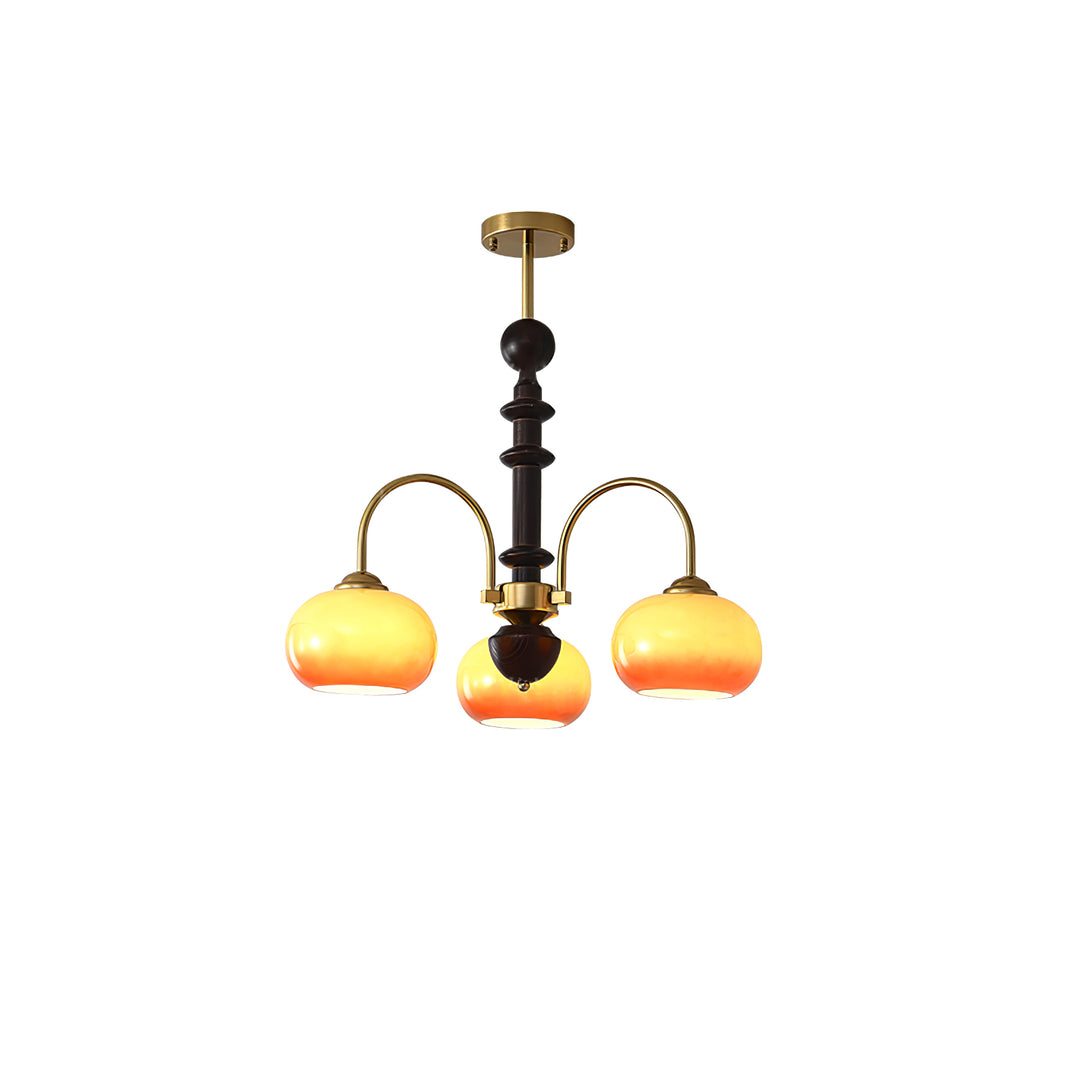 Ripe Persimmon Chandelier - Vakkerlight