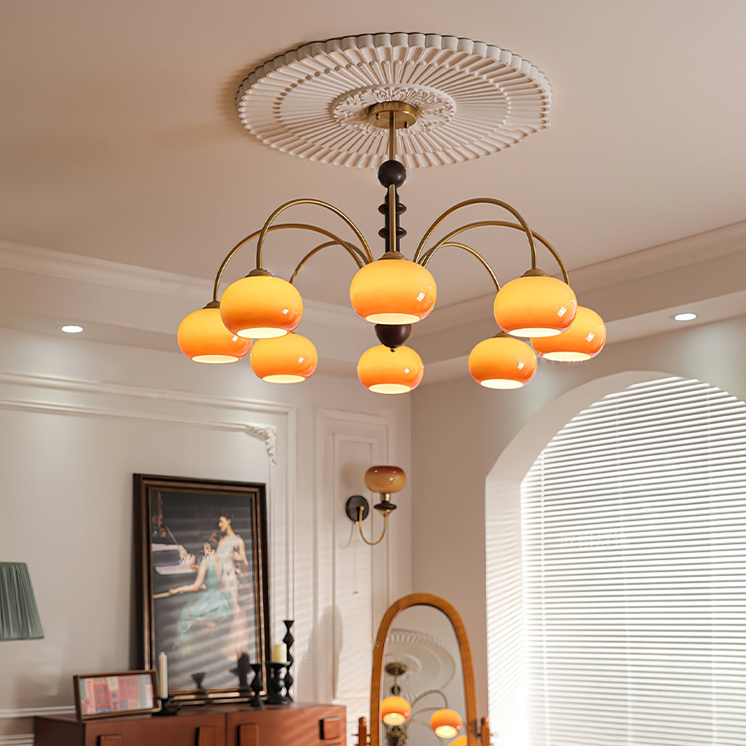 Ripe Persimmon Chandelier - Vakkerlight