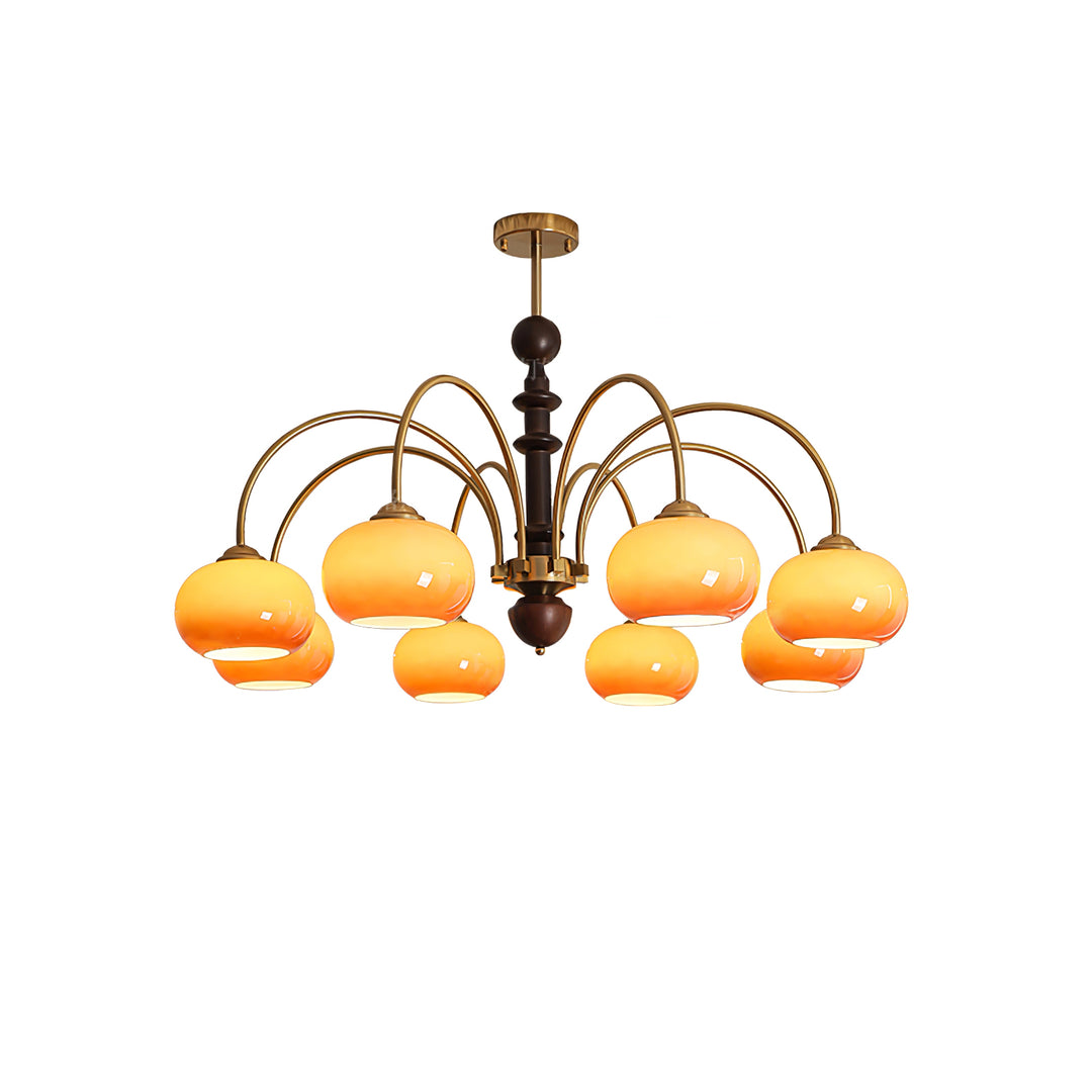 Ripe Persimmon Chandelier - Vakkerlight