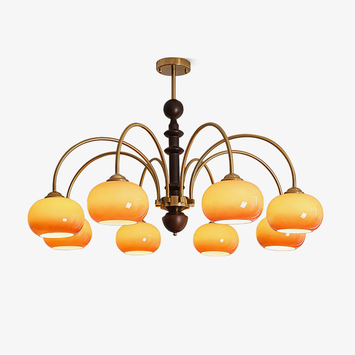 Ripe Persimmon Chandelier - Vakkerlight