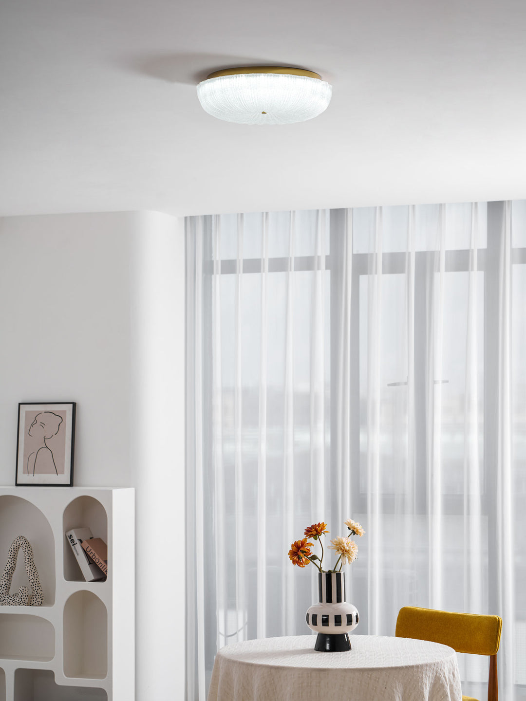 Ripple Glass Ceiling Light - Vakkerlight