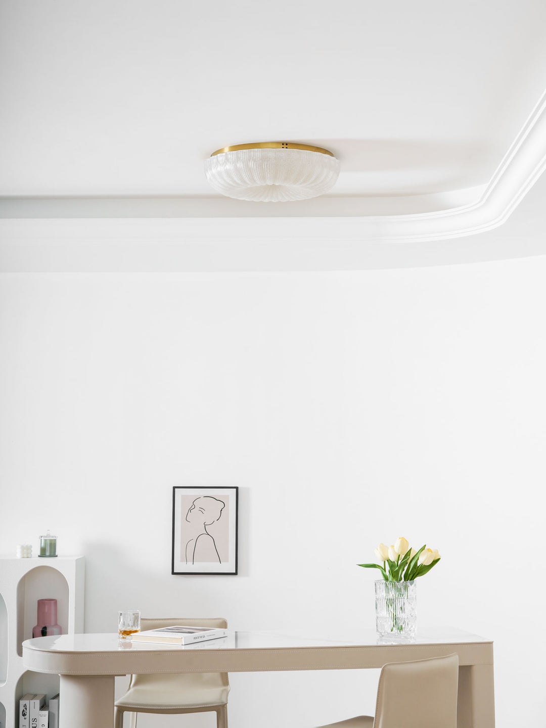 Ripple Glass Ceiling Light - Vakkerlight
